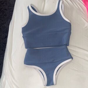 Lainsnow girls 2/3 bikini in denim shade